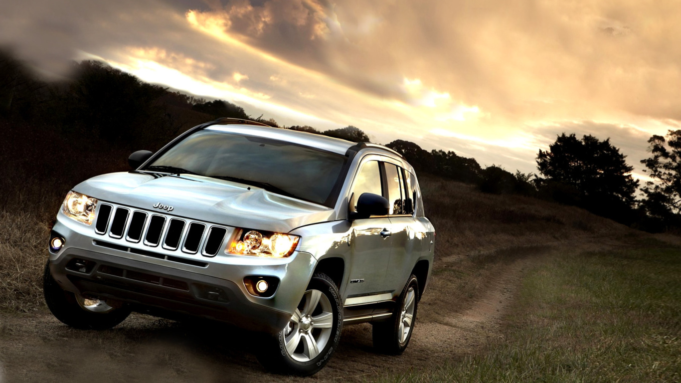 Screenshot №1 pro téma Jeep Compass SUV 1366x768