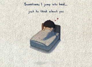 Love Is Jump To Bed Picture for Android, iPhone and iPad