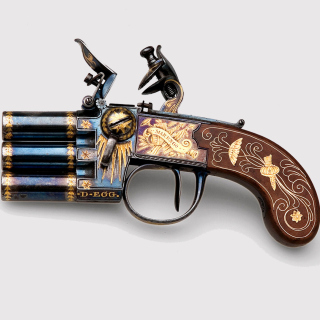 Napoleons Emperor three chamber Pistol Marengo - Obrázkek zdarma pro Samsung E1150