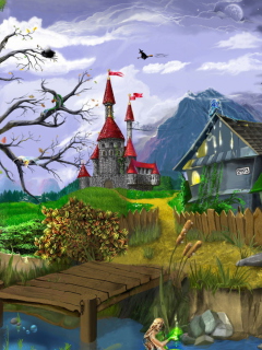 Screenshot №1 pro téma Sci-Fi World Of Fantasy 240x320