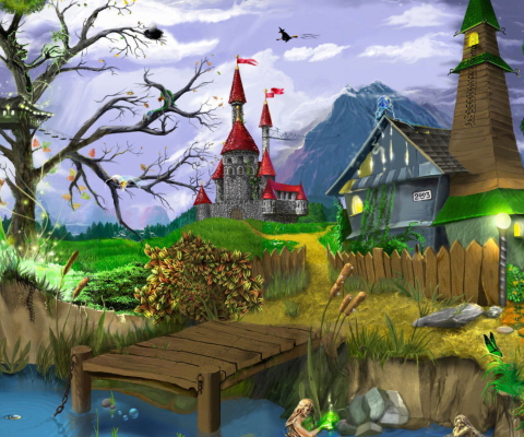 Screenshot №1 pro téma Sci-Fi World Of Fantasy 480x400