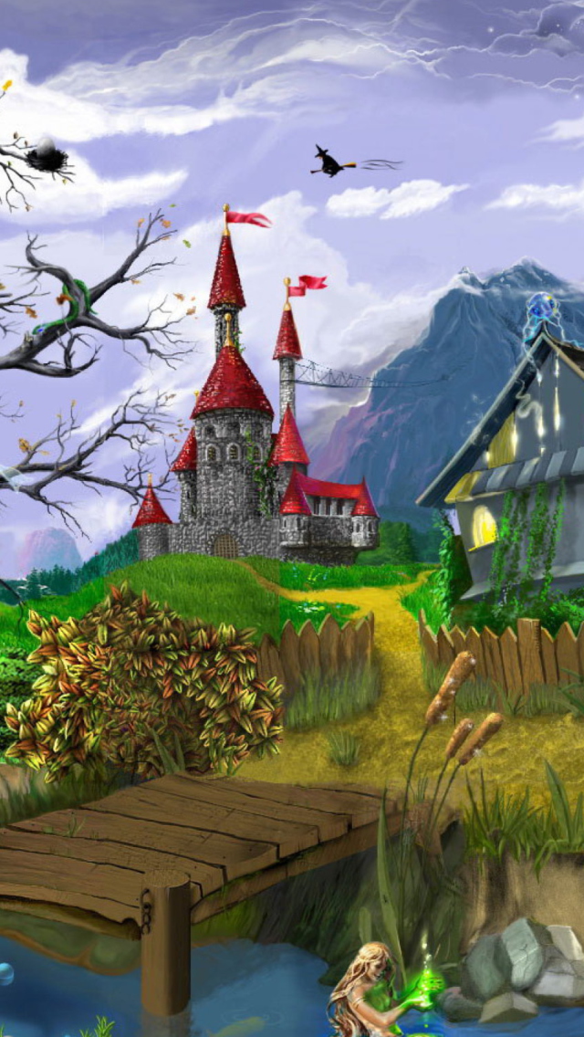 Sfondi Sci-Fi World Of Fantasy 640x1136