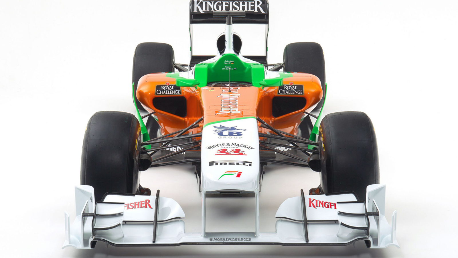 Screenshot №1 pro téma Force India VJM04 1600x900