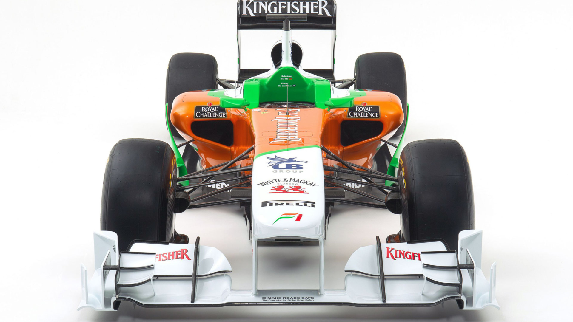 Das Force India VJM04 Wallpaper 1920x1080