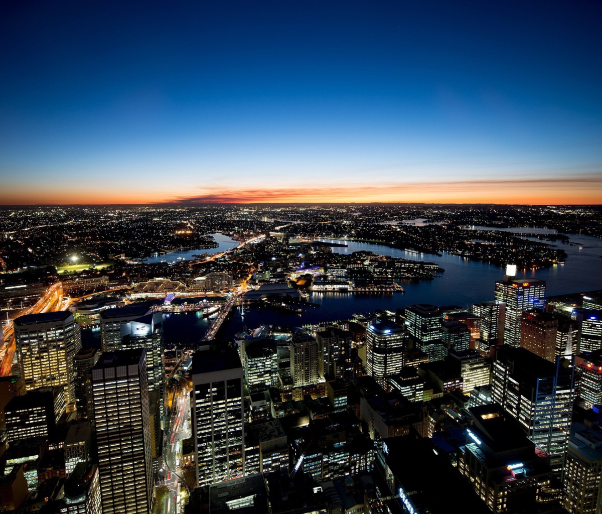 Sfondi Sydney Night Lights 1200x1024