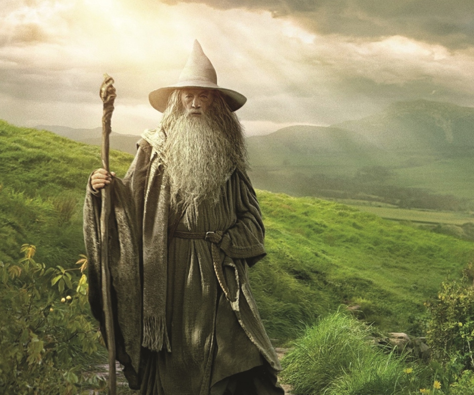 Das Gandalf - Lord of the Rings Tolkien Wallpaper 960x800