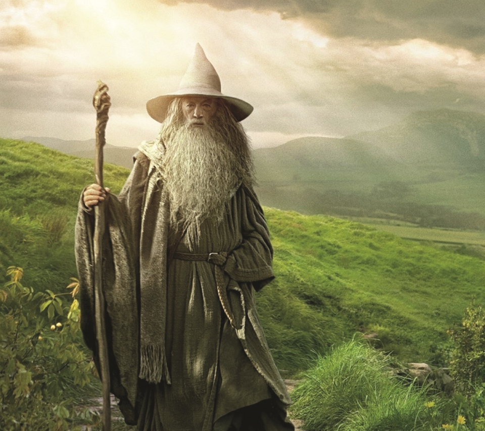 Обои Gandalf - Lord of the Rings Tolkien 960x854