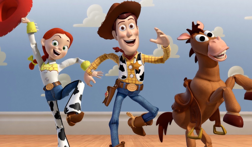 Woody in Toy Story 3 wallpaper 1024x600