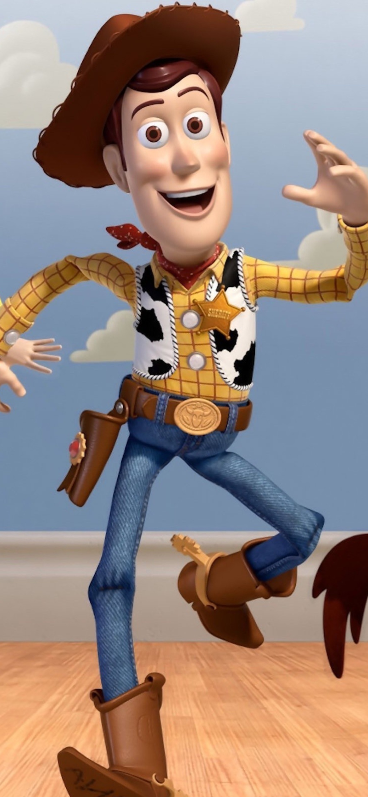 Das Woody in Toy Story 3 Wallpaper 1170x2532