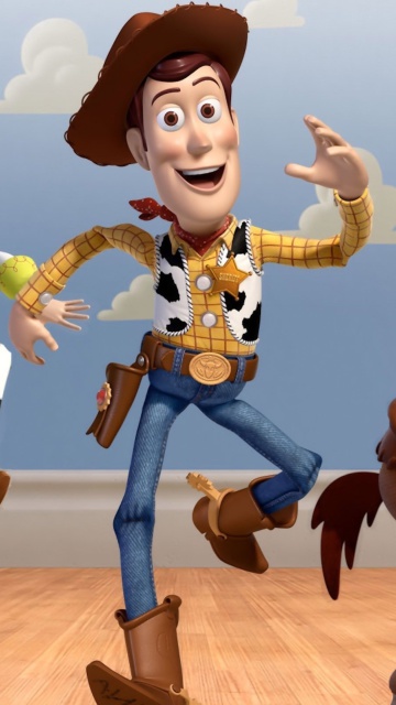 Обои Woody in Toy Story 3 360x640