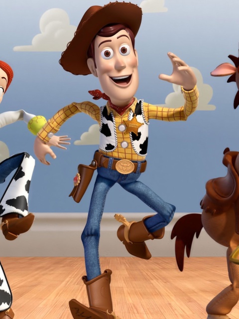 Fondo de pantalla Woody in Toy Story 3 480x640