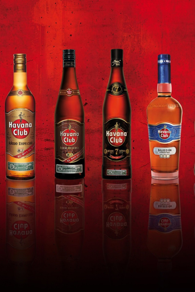 Fondo de pantalla Havana Club Rum 640x960