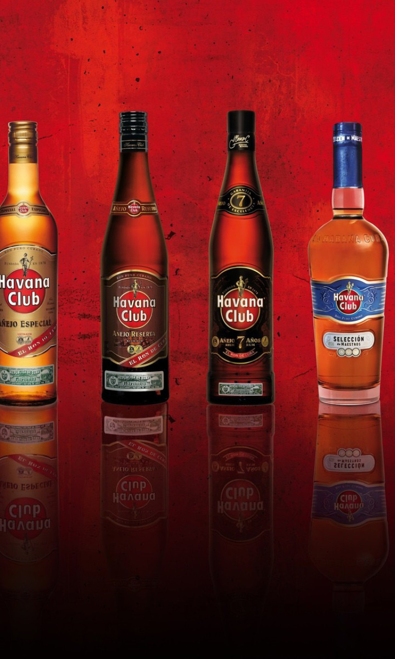 Das Havana Club Rum Wallpaper 768x1280