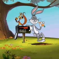 Обои Bugs Bunny Cartoon Wabbit 208x208
