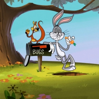 Обои Bugs Bunny Cartoon Wabbit для 128x128