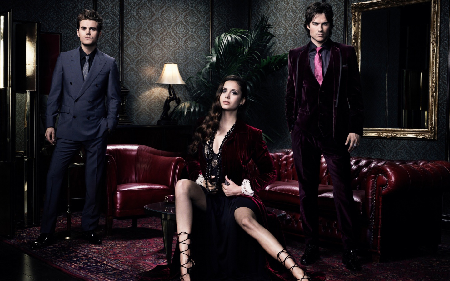 Das Nina Dobrev in The Vampire Diaries Wallpaper 1440x900