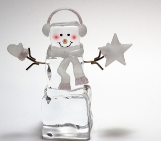 Ice Snowman sfondi gratuiti per 1024x1024