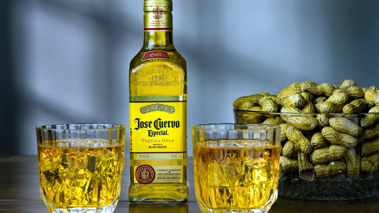 Das Tequila Jose Cuervo Especial Gold Wallpaper 1280x720