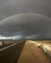 Double Rainbow And Road screenshot #1 176x220