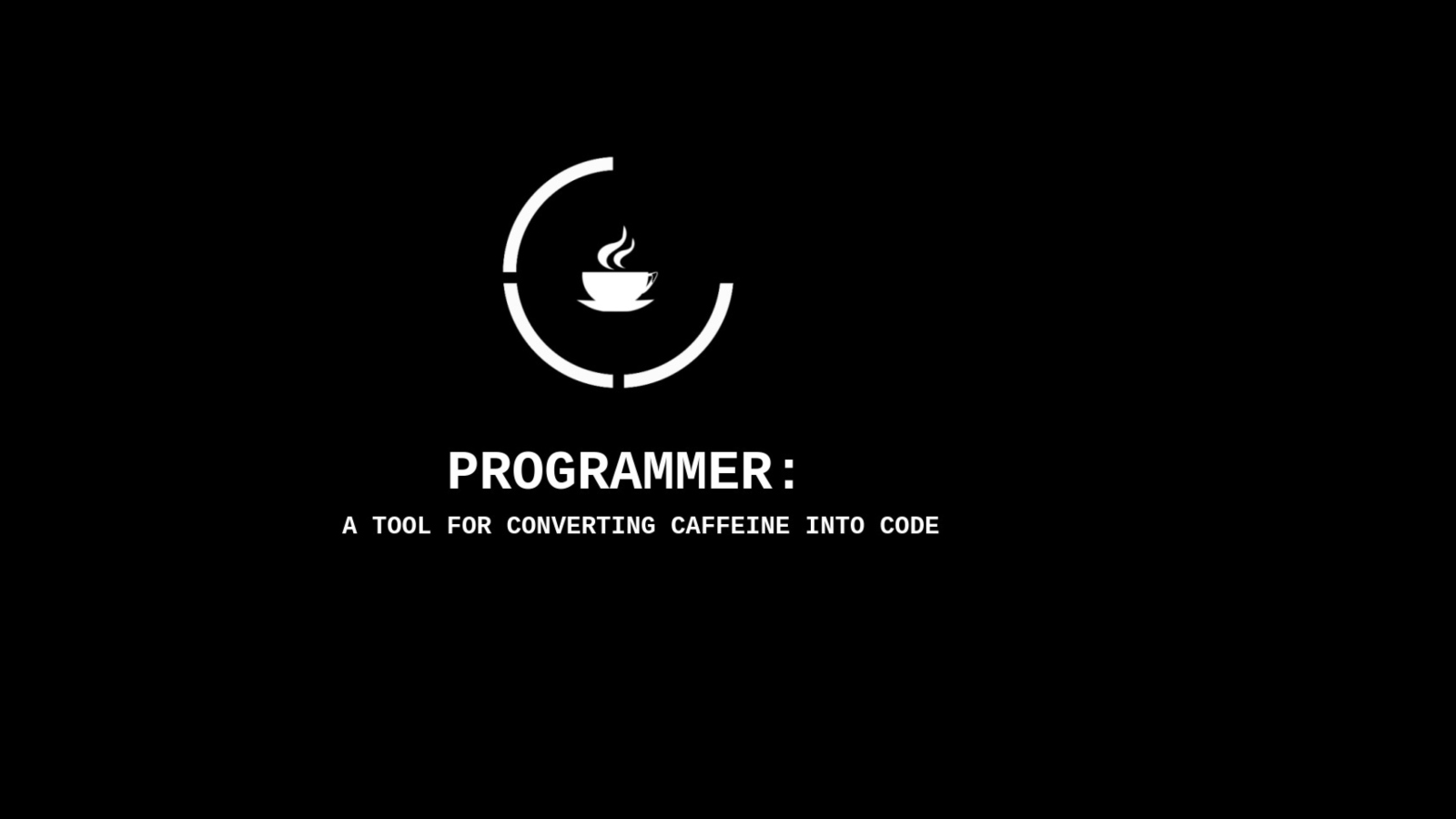 Programmer wallpaper 1600x900