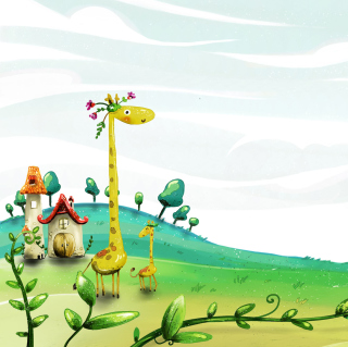 Giraffe World - Fondos de pantalla gratis para Nokia 8800