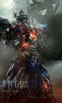 Sfondi Transformers 4 Age Of Extinction 2014 240x400