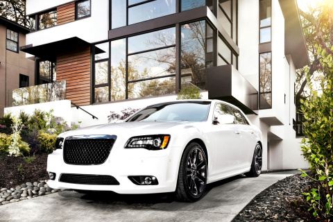 Das Chrysler 300 2015 Wallpaper 480x320