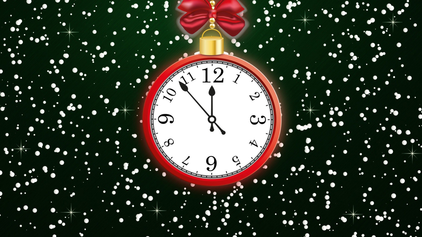 Screenshot №1 pro téma Happy New Year Clock 1600x900