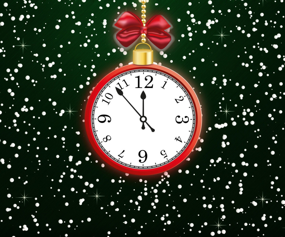 Screenshot №1 pro téma Happy New Year Clock 960x800