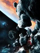 Asteroids screenshot #1 132x176