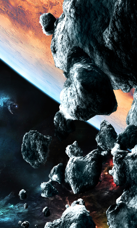 Asteroids screenshot #1 480x800