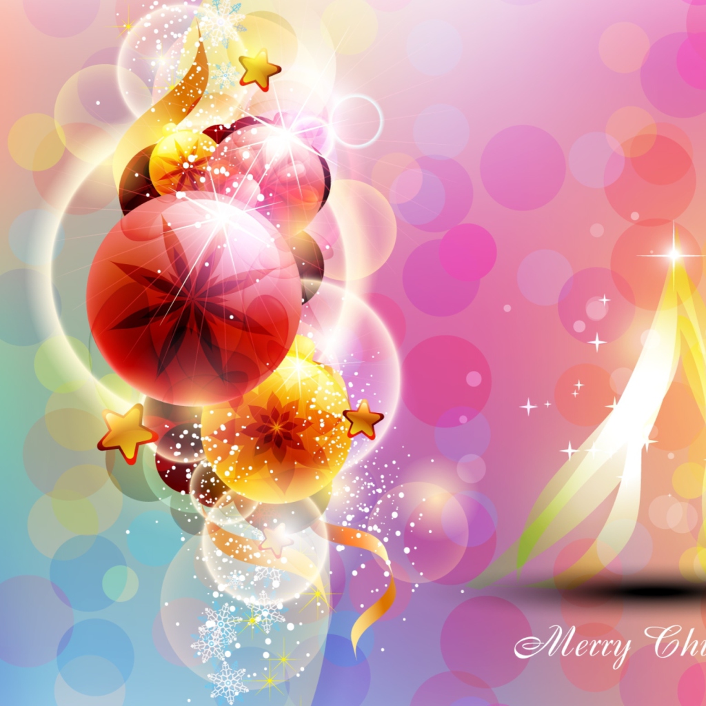 Das Christmas Wallpaper 1024x1024