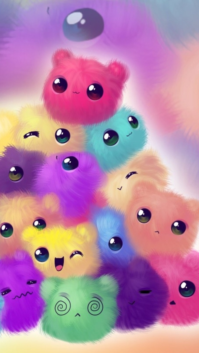 Fondo de pantalla Funny Knuffelz 640x1136