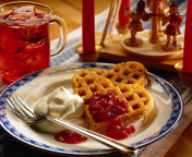 Irish Tradition Waffles wallpaper 176x144