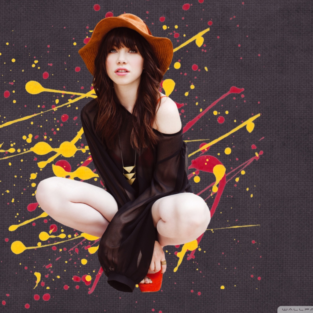 Das Carly Rae Jepsen Wallpaper 1024x1024