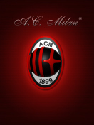 Das AC Milan Logo Wallpaper 132x176