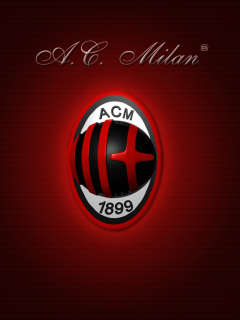 AC Milan Logo wallpaper 240x320