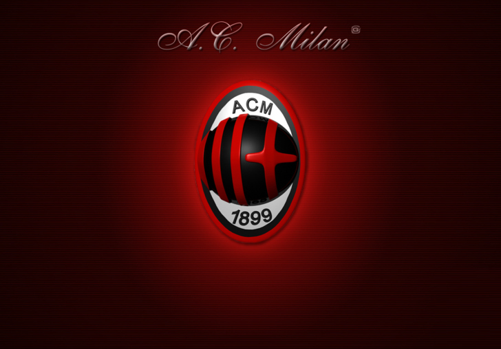 Das AC Milan Logo Wallpaper