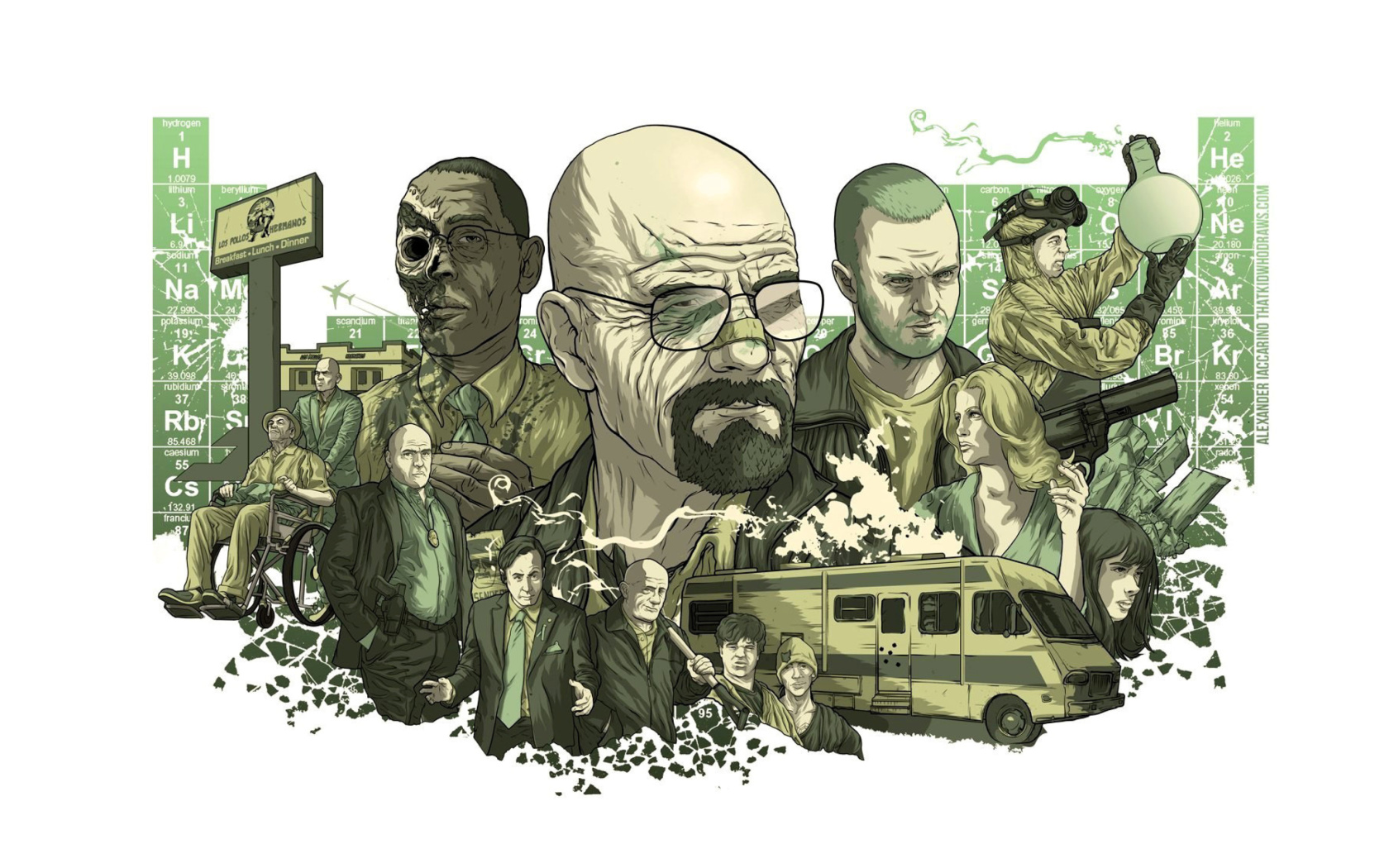 Sfondi Breaking Bad Poster 1680x1050