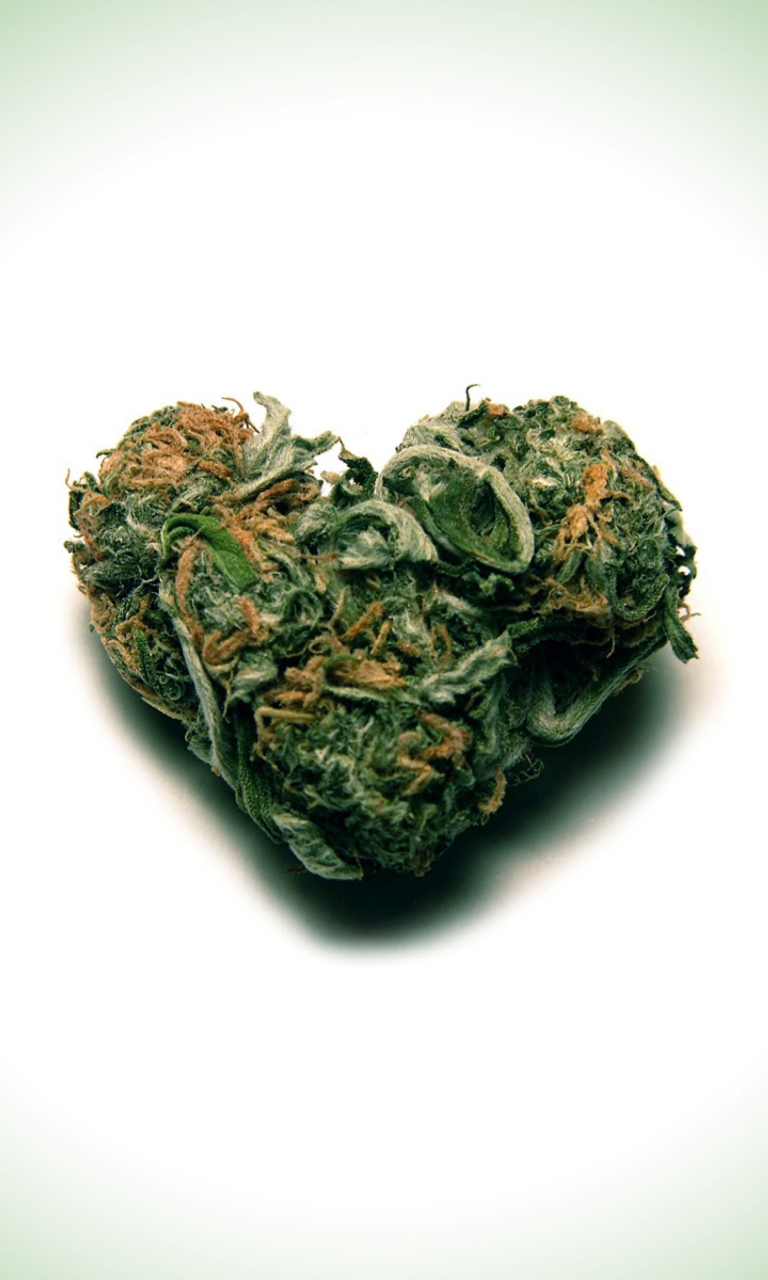 Screenshot №1 pro téma Weed Heart 768x1280