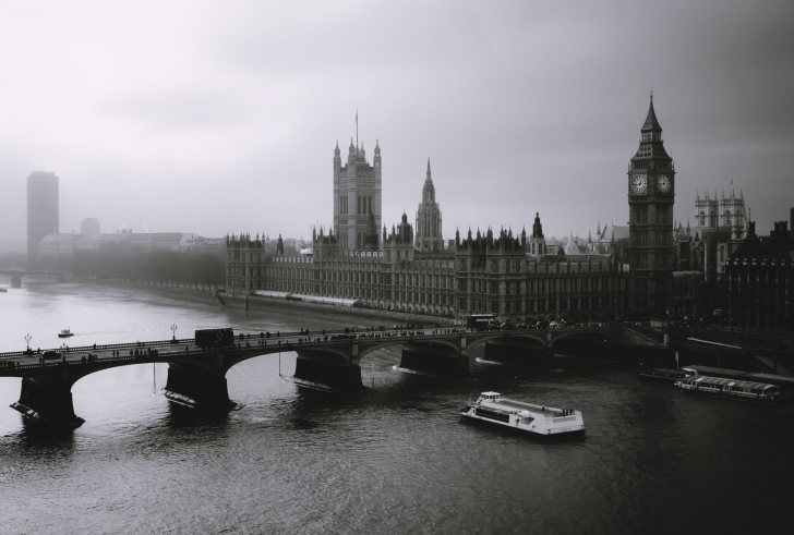 Screenshot №1 pro téma London City Black And White