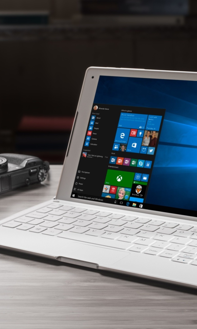 Fondo de pantalla Windows 10, Alcatel Plus 10 768x1280
