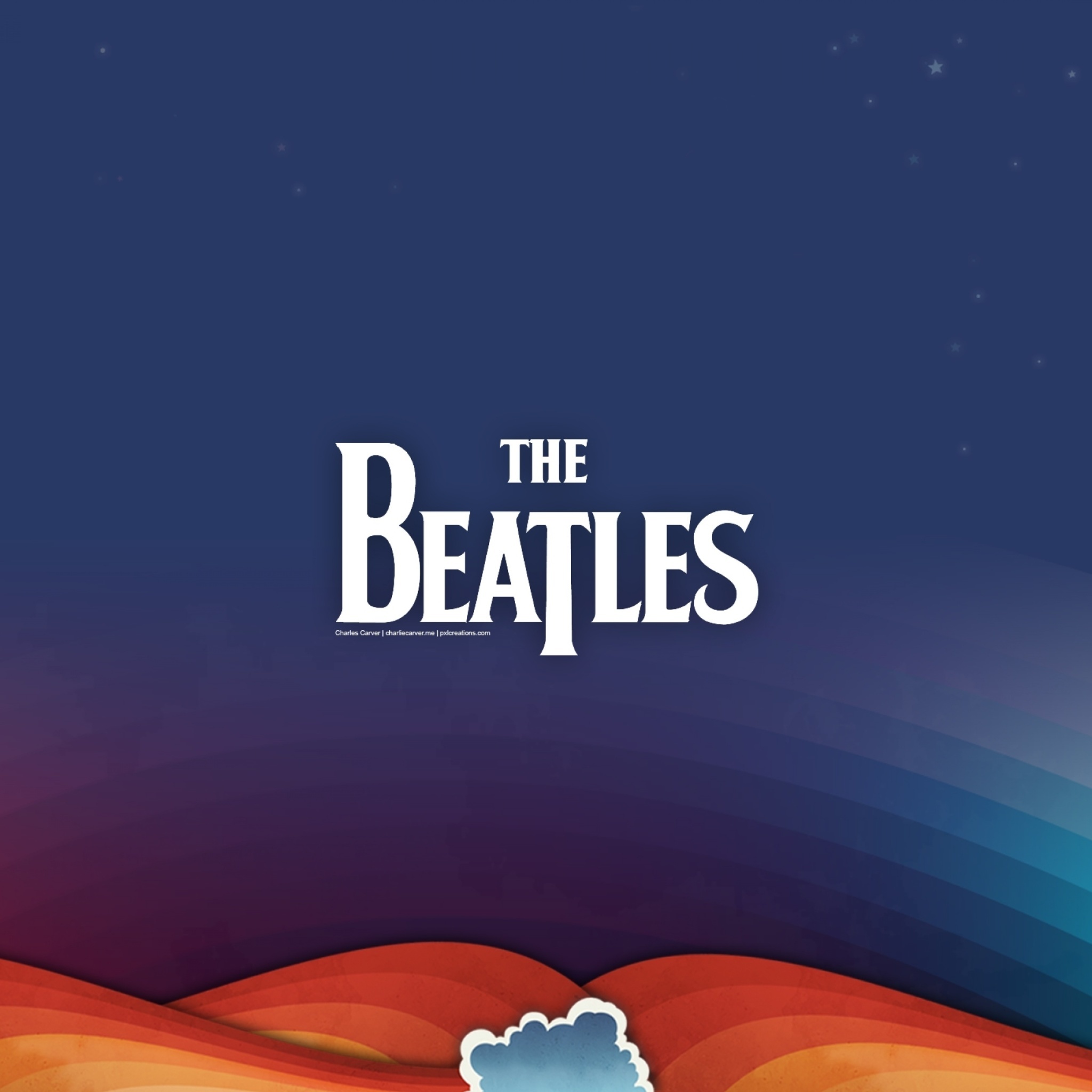 Fondo de pantalla Beatles Rock Band 2048x2048