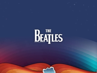 Das Beatles Rock Band Wallpaper 320x240