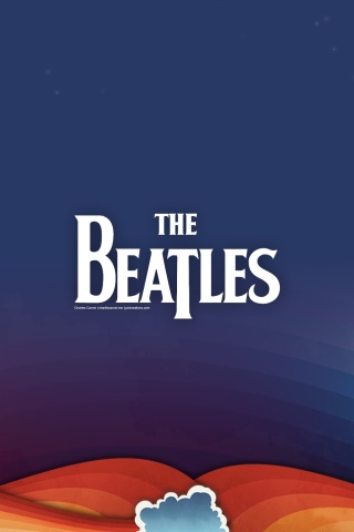 Das Beatles Rock Band Wallpaper 320x480