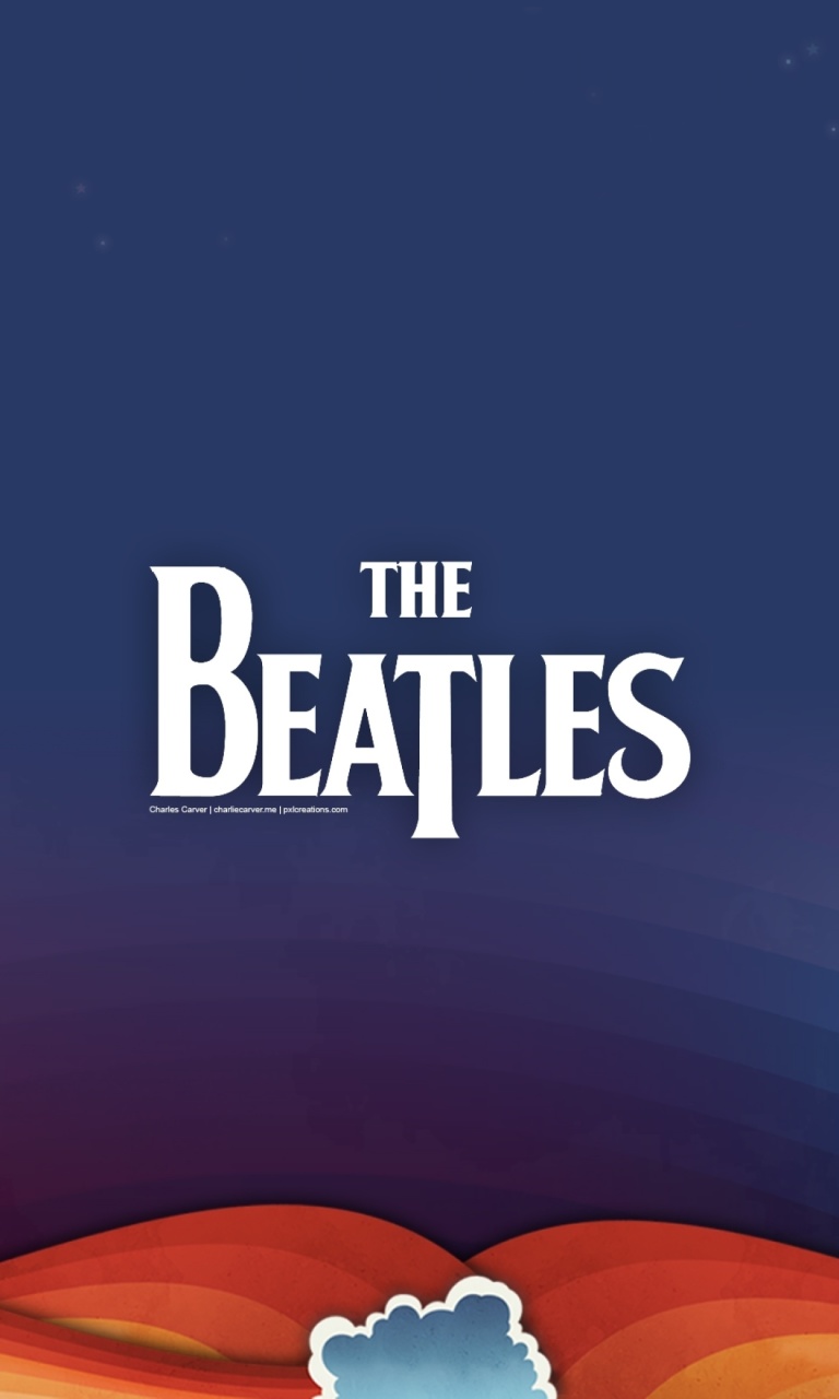 Das Beatles Rock Band Wallpaper 768x1280