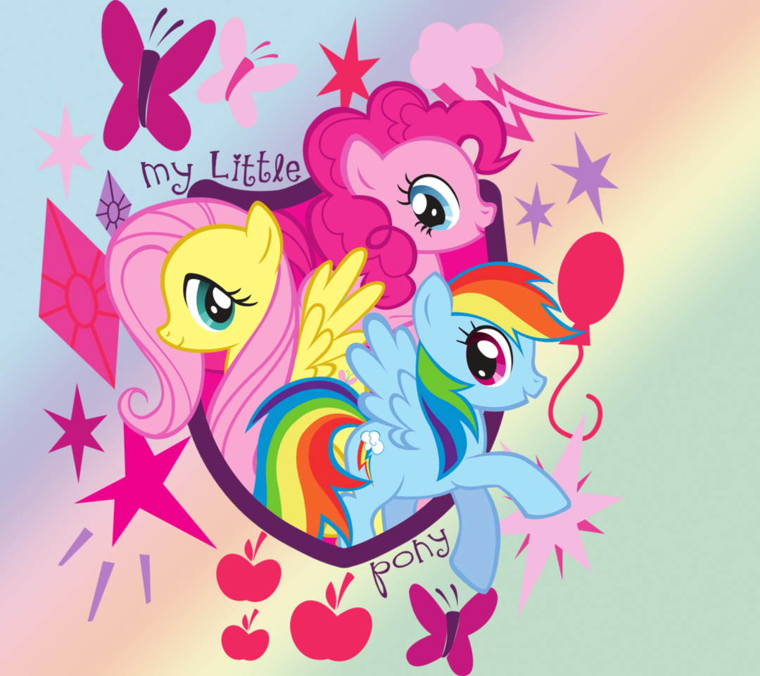 Das My Little Pony Pinkie Pie Wallpaper 1080x960