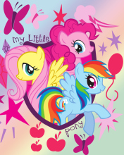 Das My Little Pony Pinkie Pie Wallpaper 176x220