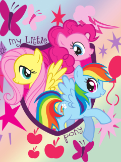 Fondo de pantalla My Little Pony Pinkie Pie 240x320