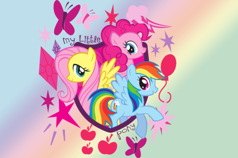 Das My Little Pony Pinkie Pie Wallpaper 480x320